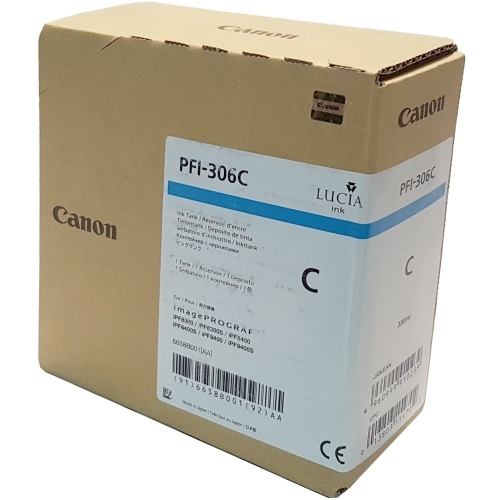 Canon PFI-306 C - Wkład drukujący błękitny (Cyan)