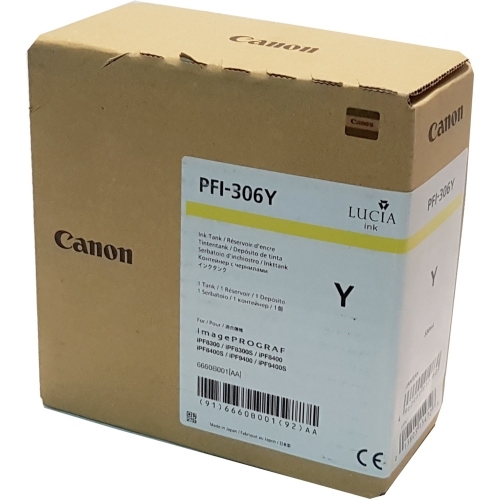 Canon PFI-306 Y - Wkład drukujący żółty (Yellow)