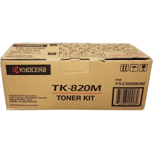Kyocera TK-820M - Toner purpurowy (Magenta)