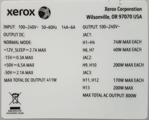 Xerox 084K37201 - ELECTRONICS MODULE