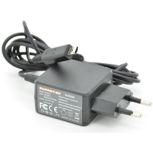 Energy4U ADP-18TB - Zasilacz micro USB 12V 1,5A