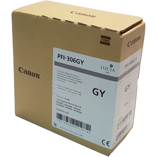 Canon PFI-306 GY - Wkład drukujący szary (Grey)