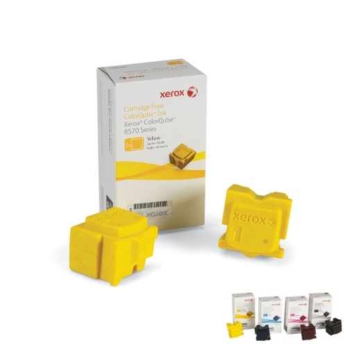 Xerox 108R00938 - Tusz żółty [2 kostki] (Yellow)
