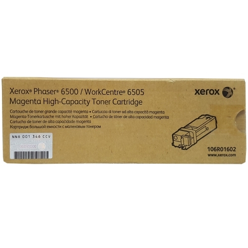 Xerox 106R01602 - Toner purpurowy o zwiększonej wydajności (Magenta)